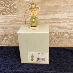 Green Angel Ornament with Box